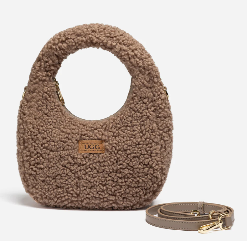 Ozwear Ugg Momo Shearling Shoulder Bag ozb020