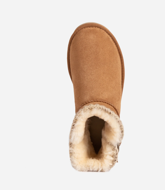 Ozwear Ugg Eskimo Buckled Platform Mini Boots ob818p