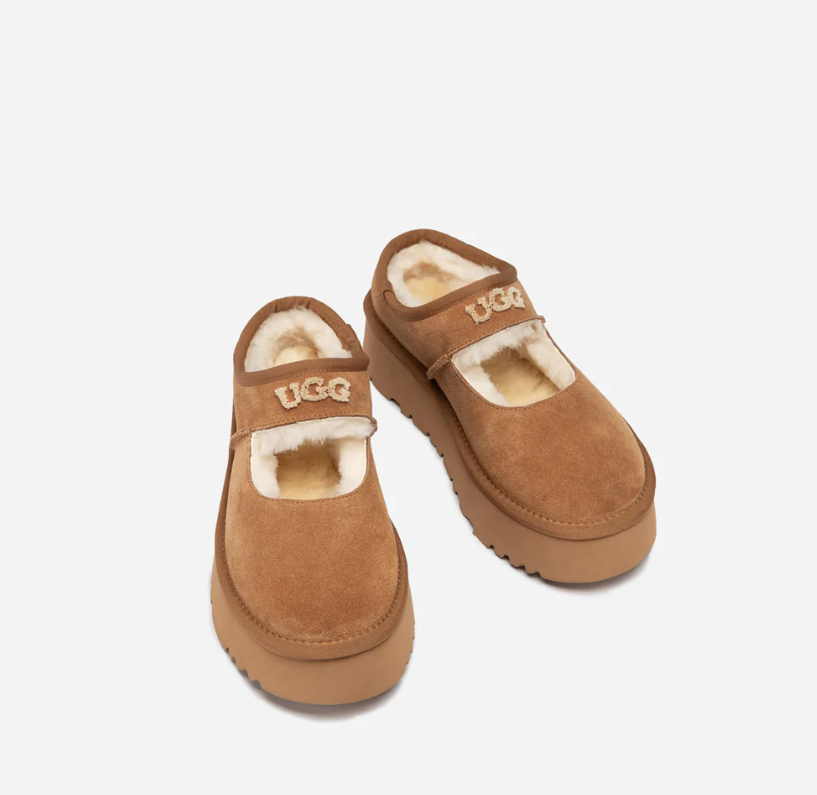 Ugg Mary Jane Emb Logo Platform ob1000