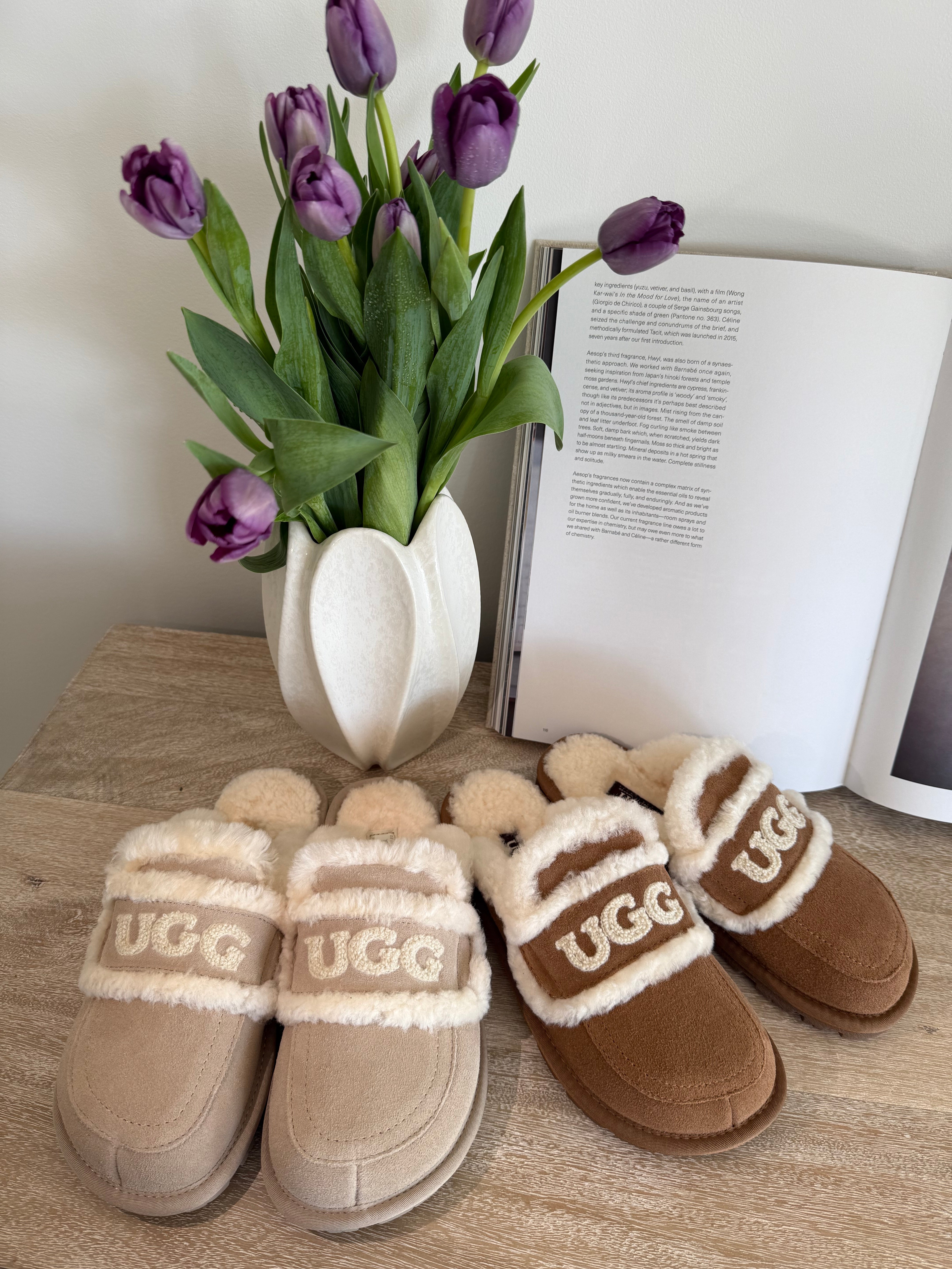 Ozwear Ugg Violet Shearling Slipper ob938 – The UGG Center