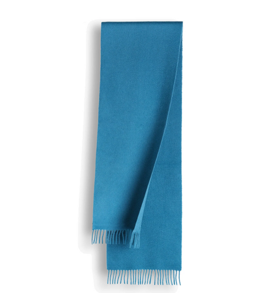 Ozwear 100% Wool Scarf Taro Blue ws108