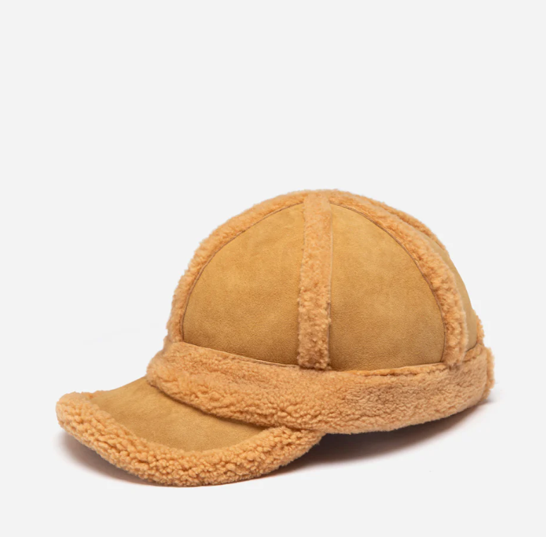 Ozwear Ugg Sheepskin Baseball Cap cs084