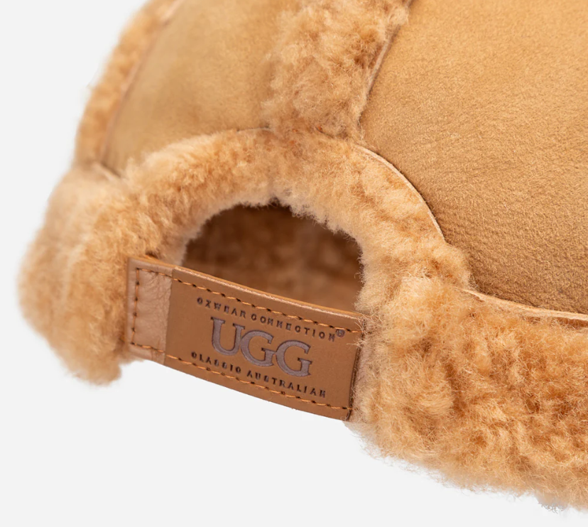 Ozwear Ugg Sheepskin Baseball Cap cs084