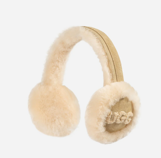 Ozwear Ugg Sheepskin With Logo Earmuff cs007II