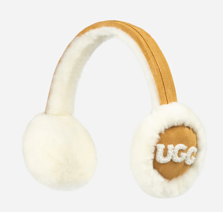 Ozwear Ugg Sheepskin With Logo Earmuff cs007II