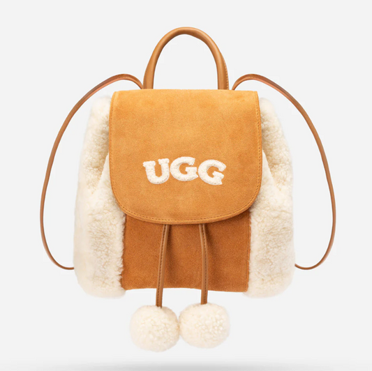 Ozwear Ugg Pompom Fluffy Backpack ozb018