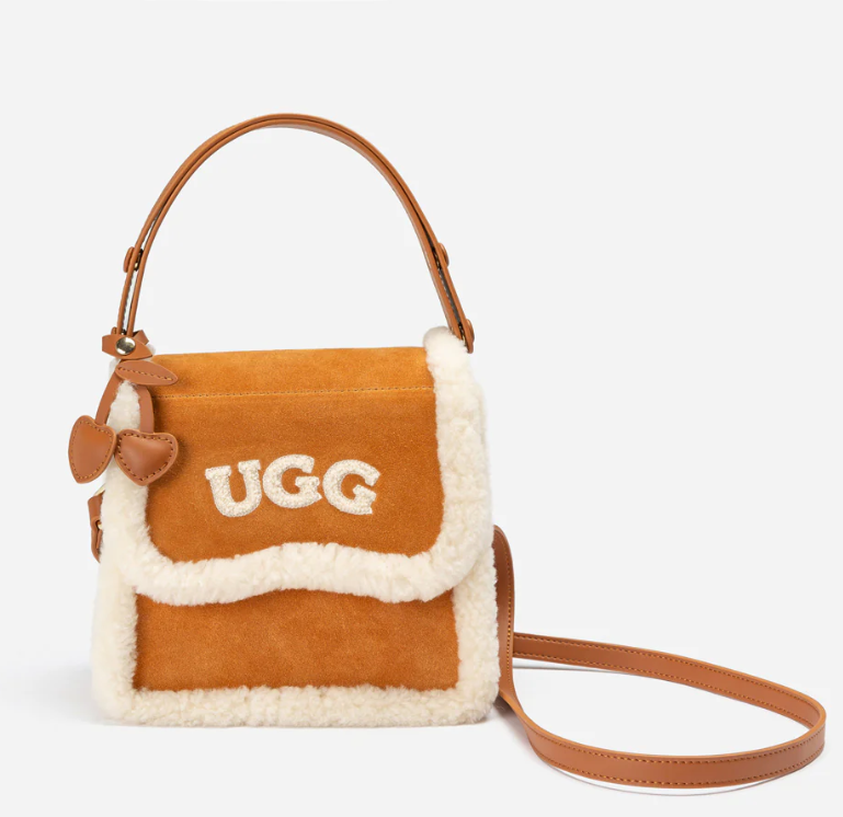 Ozwear Ugg Shearling Logo Hand Bag ozb015