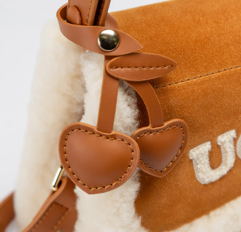 Ozwear Ugg Shearling Logo Hand Bag ozb015