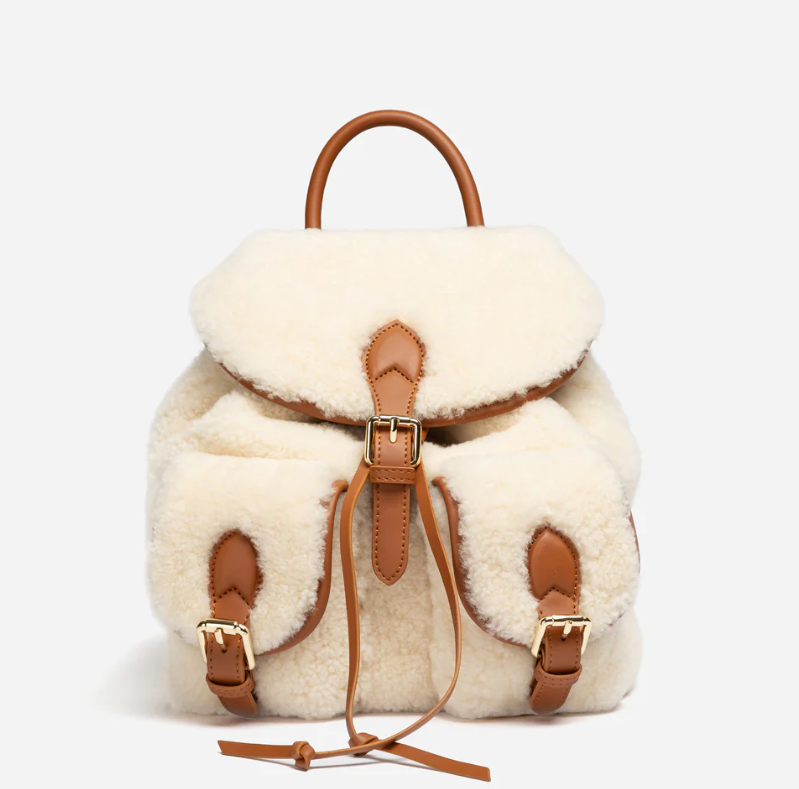 Ozwear Ugg Teddy Fluffy Backpack ozb021