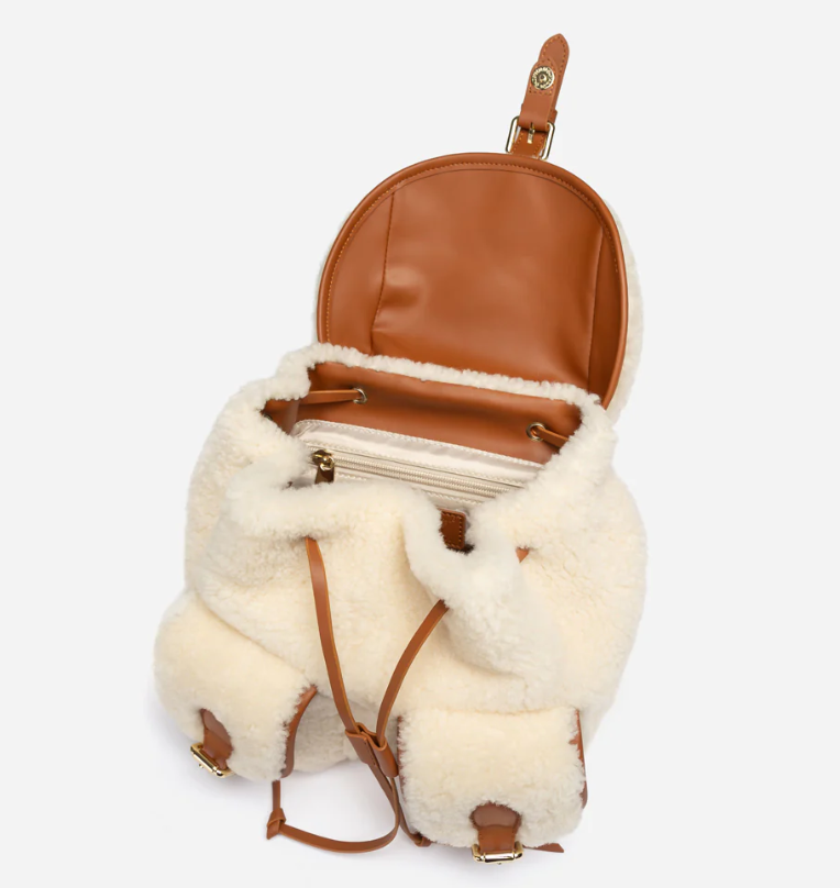 Ozwear Ugg Teddy Fluffy Backpack ozb021