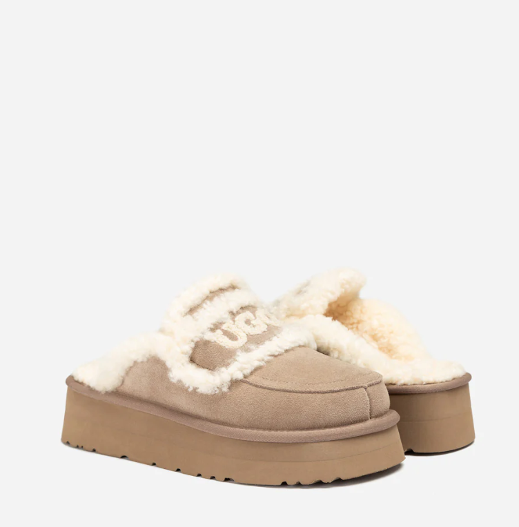 Ozwear Ugg Violet Shearling Platform Slipper ob938p – The UGG Center Ozwear Ugg Violet Shearling Platform Slipper ob938p – The UGG Center