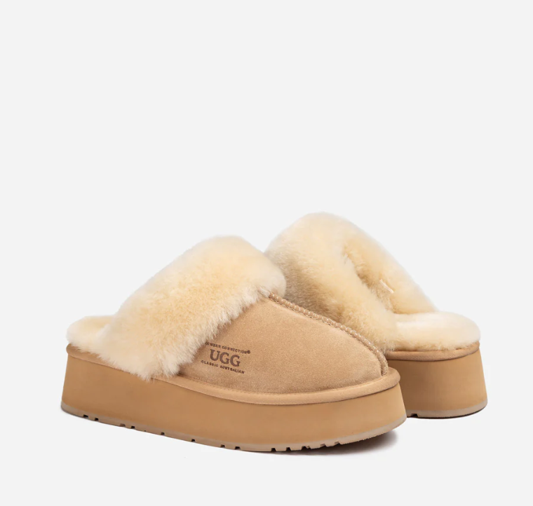 Ozwear Ugg Platform Slipper 4.5cm ob724pd – The UGG Center Ozwear Ugg Platform Slipper 4.5cm ob724pd – The UGG Center