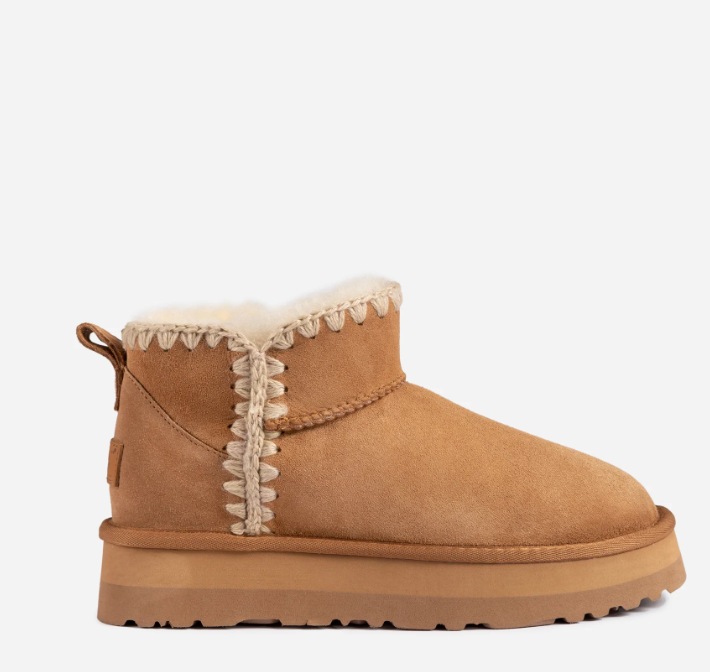 Ozwear Ugg Eskimo Platform Mini Boots ob802p