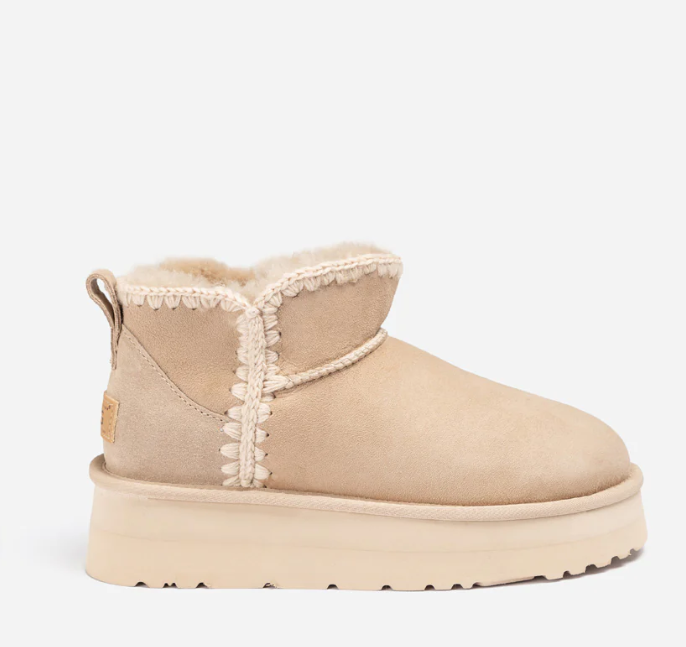 Ozwear Ugg Eskimo Platform Mini Boots ob802p