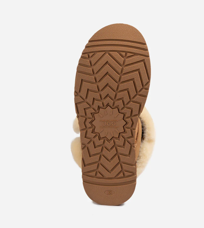 Ozwear Ugg Classic Platform Buckle Mini Boots (4.5cm) (Water Resistant) ob890