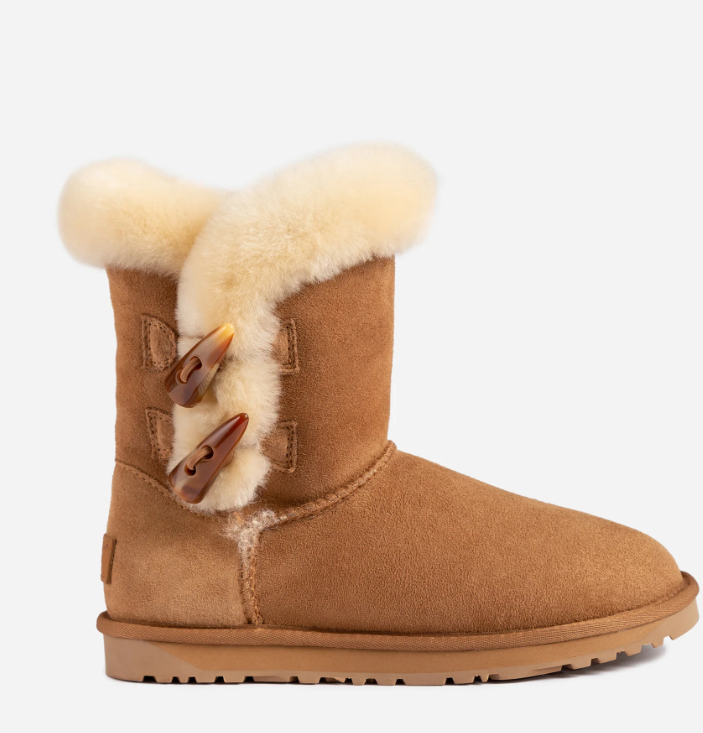 Ozwear Ugg Horns Button Boots ob804