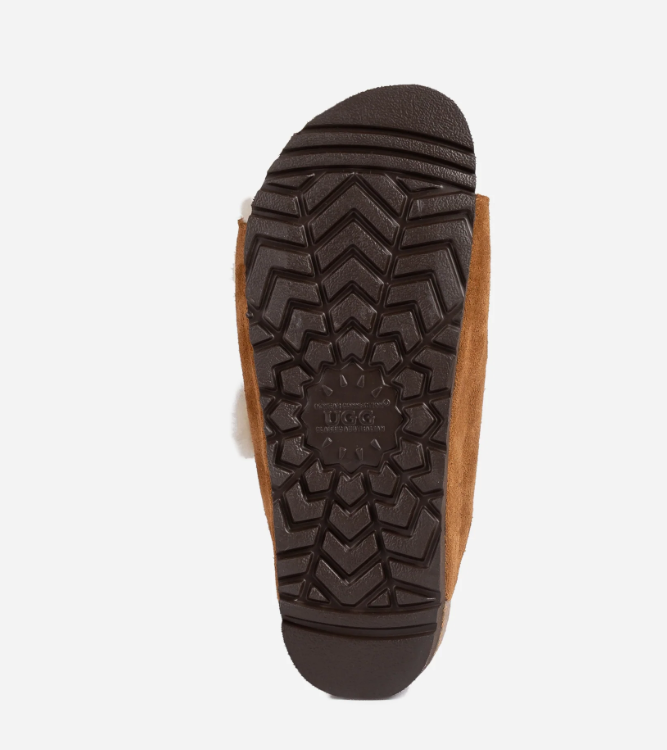 Ozwear UGG Aussie Shearling Buckled Sandals ob753