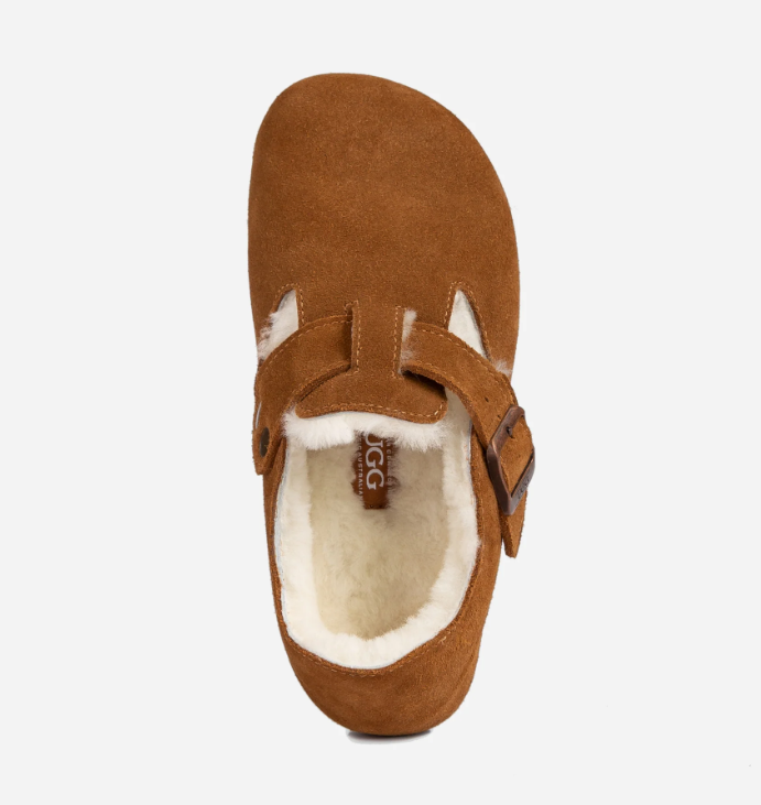 Ozwear UGG Aussie Shearling Mule Loafers ob754