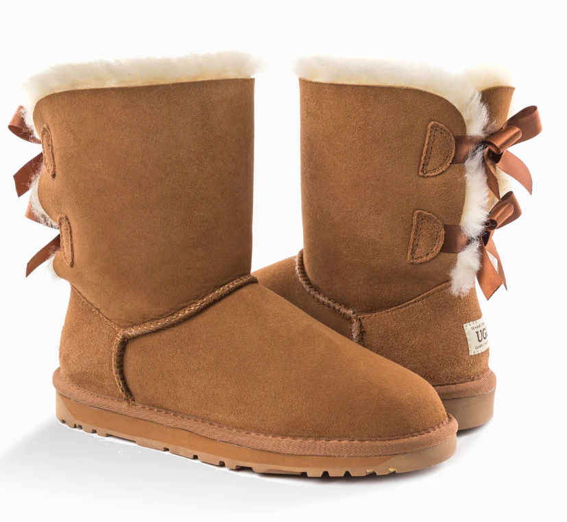 Ozwear Ugg Classic Bailey Bow Boots (Water Resistant) ob364