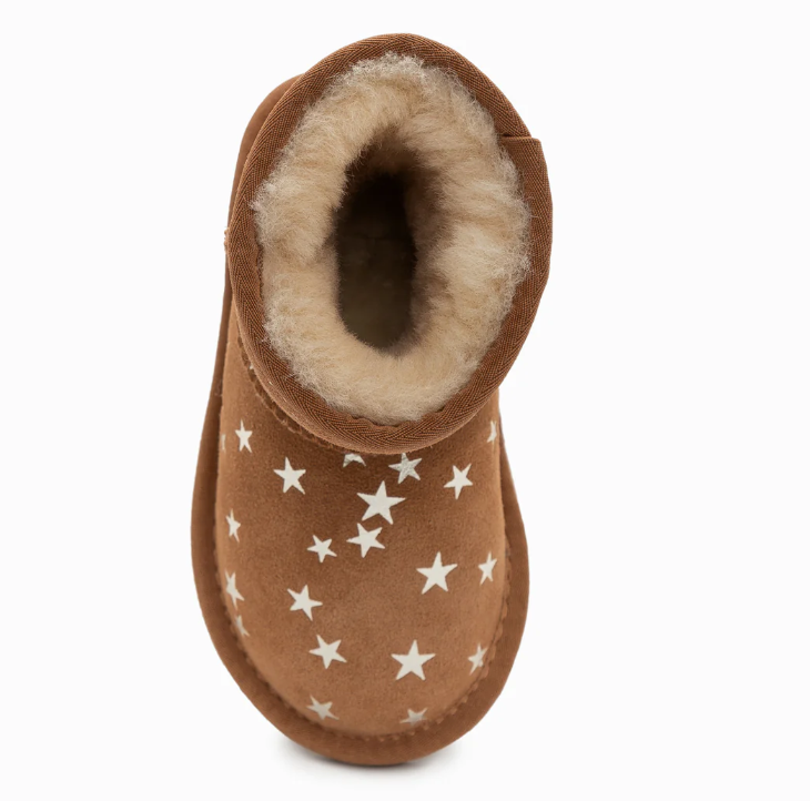 Ozwear Ugg Kids Classic Stars Boots With Stars Print ob677