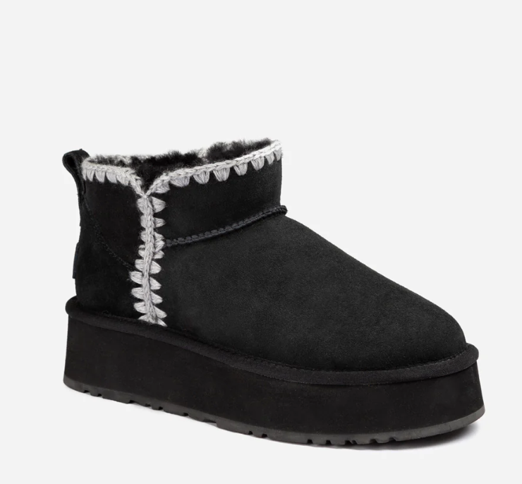 Ozwear Ugg Eskimo Platform Mini Boots ob802p