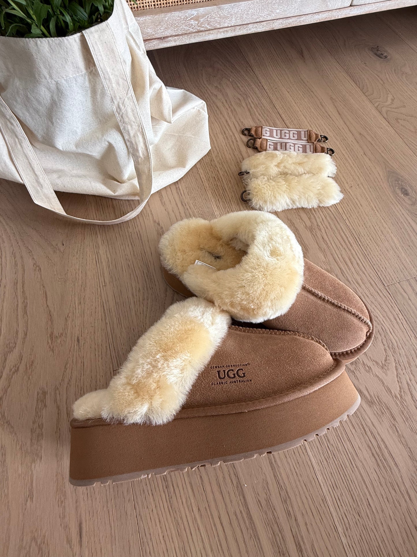 Ozwear Ugg Platform Slipper 4.5cm ob724pd