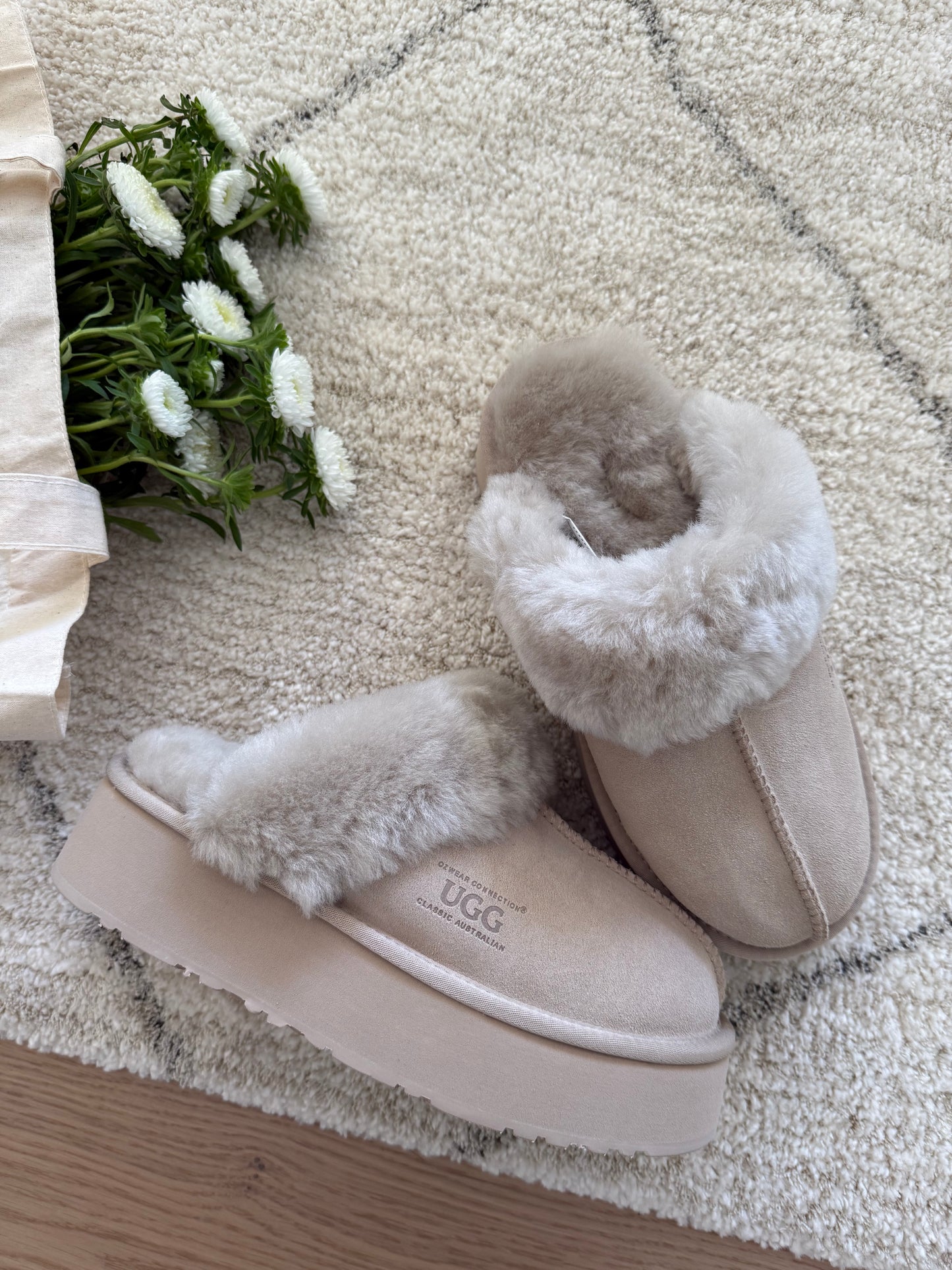 Ozwear Ugg Platform Slipper 4.5cm ob724pd