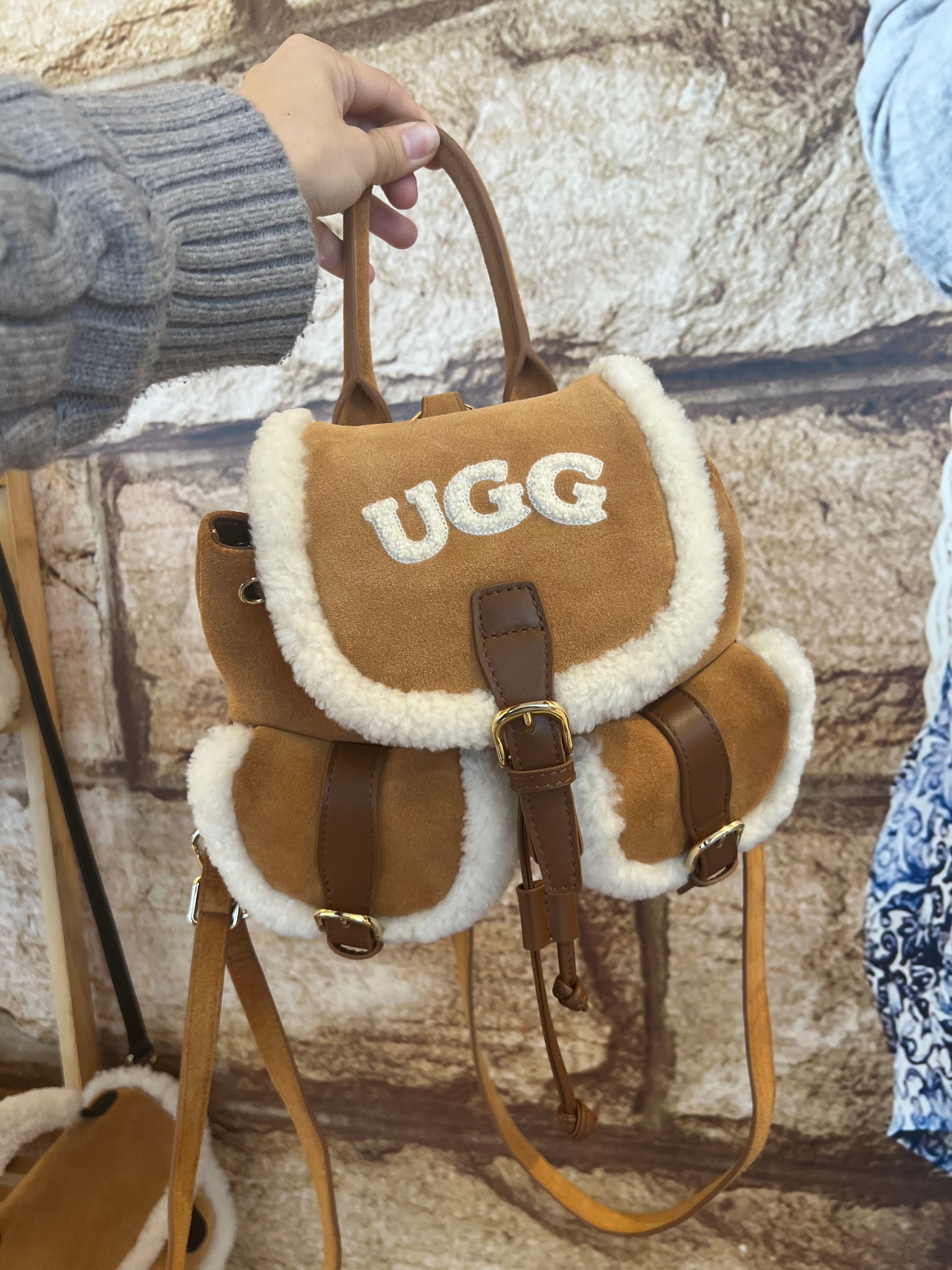 Ozwear Ugg Excursion Shearling Backpack ozb017 – The UGG Center