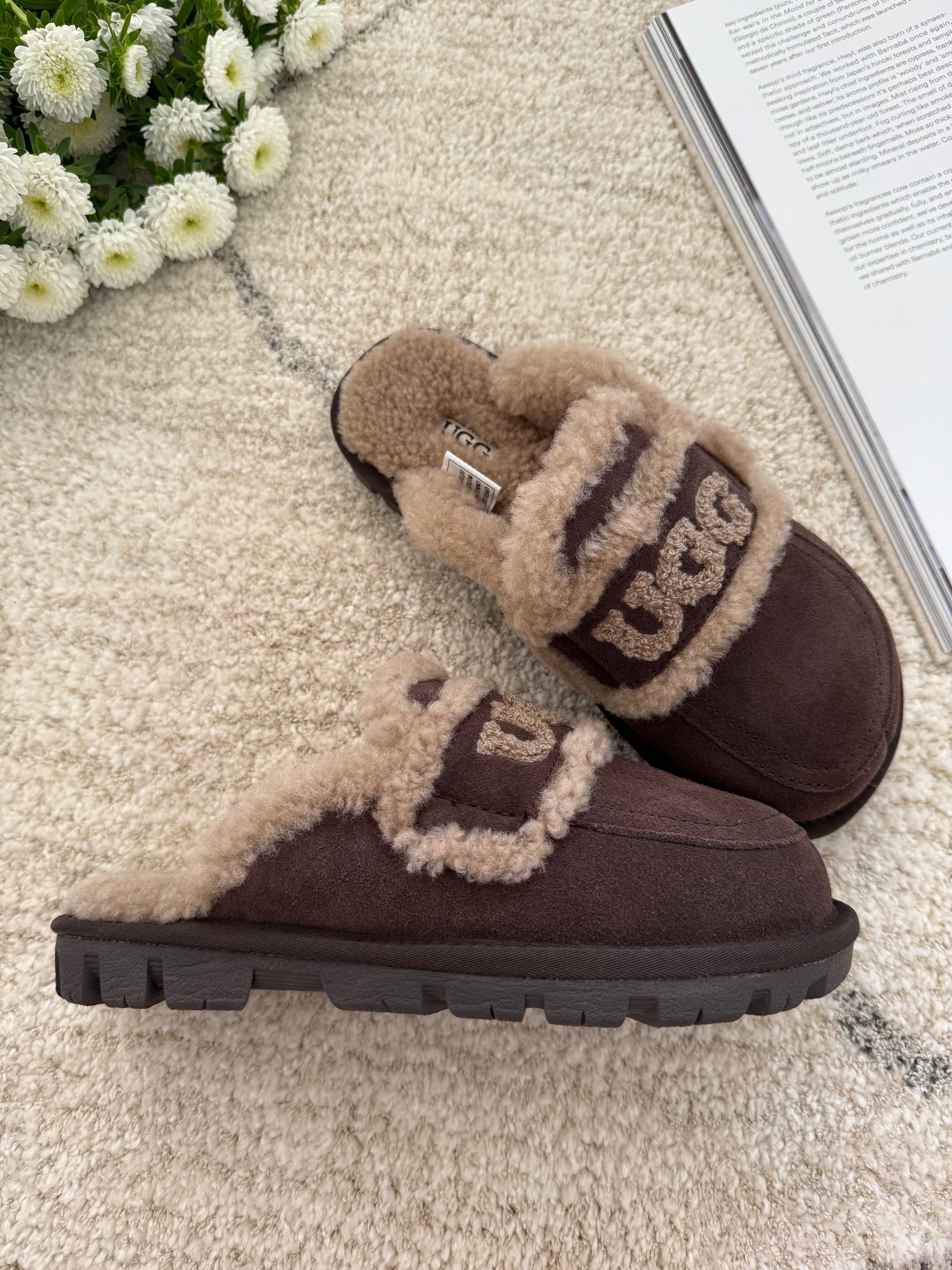 Ozwear Ugg Violet Shearling Slipper ob938 – The UGG Center