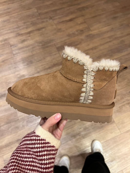 Ozwear Ugg Eskimo Platform Mini Boots ob802p