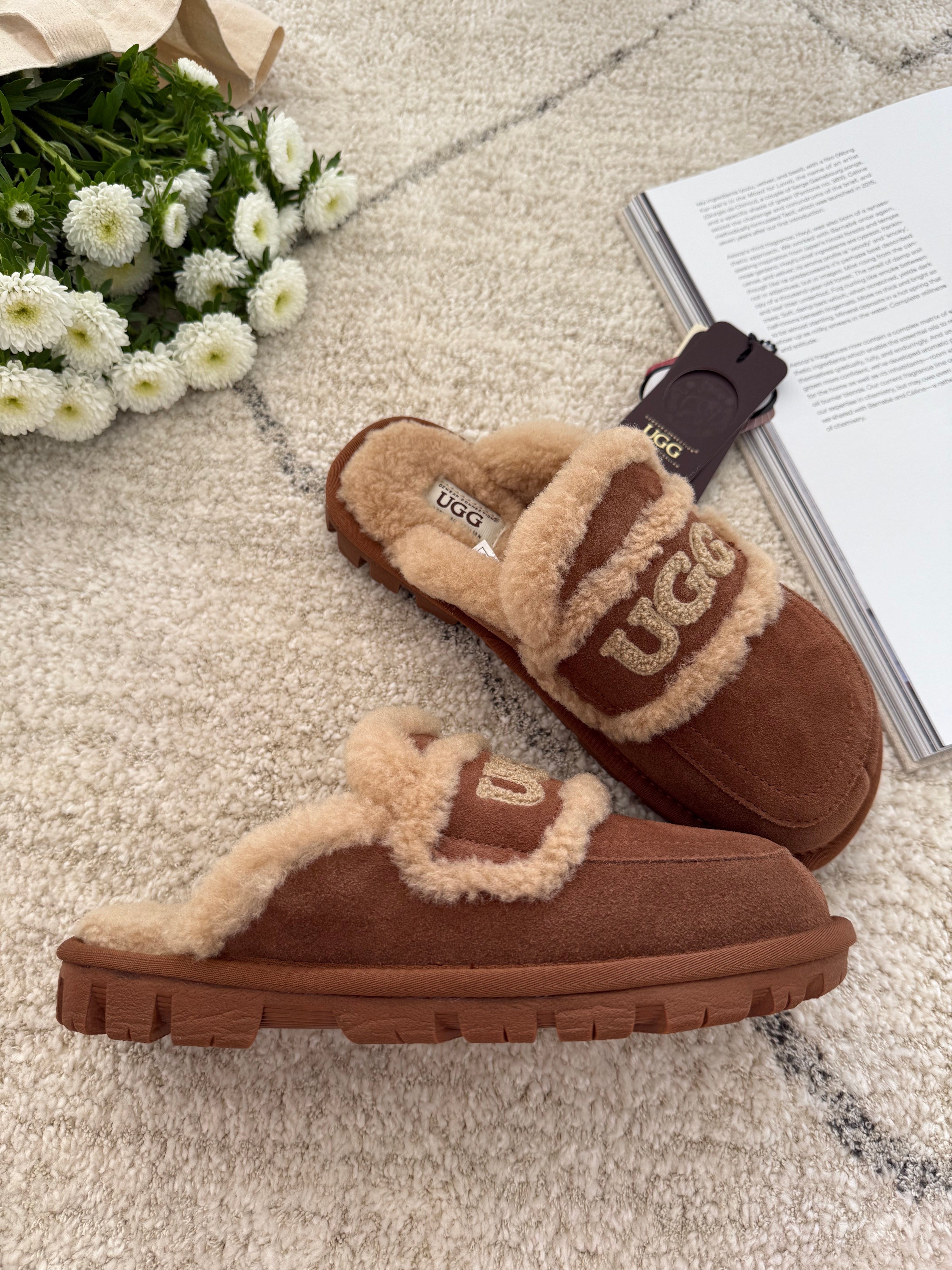 Ozwear Ugg Violet Shearling Slipper ob938 – The UGG Center